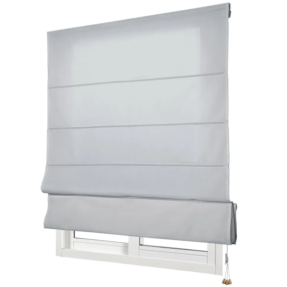 Estor Plegable con varillas Gris Perla