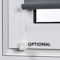 Estor Sin Taladrar Noche & Día Blanco