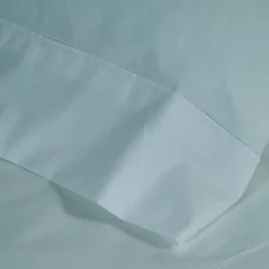 Funda almohada algodón percal 200 hilos acqua