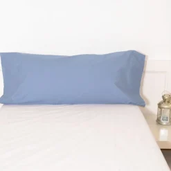 Funda almohada azul indigo 18 basic