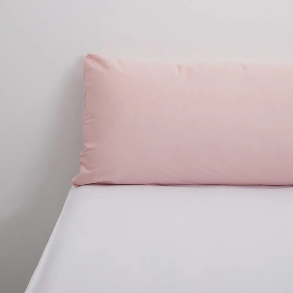 Funda almohada tencel rosa impermeable