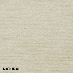 Funda de cojin chenilla natural