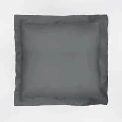 Funda de cojín basic gris plomo