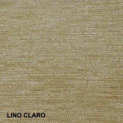 Funda de cojín chenilla lino claro
