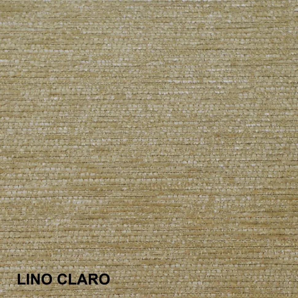 Funda de cojín chenilla lino claro