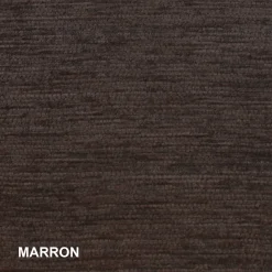 Funda de cojín chenilla marrón