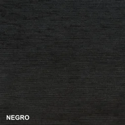 Funda de cojín chenilla negro