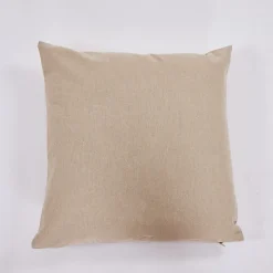 Funda de cojín cotton 45x45 beig