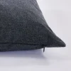 Funda de cojín cotton 45x45 carbón