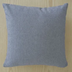 Funda de cojín cotton 45x45 gris 5062