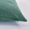 Funda de cojín cotton 45x45 verde