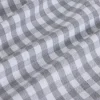 Funda de cojín cotton 45x45 vichí gris
