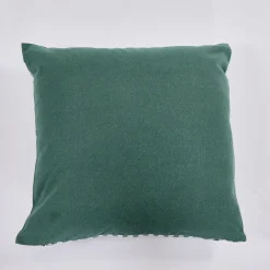 Funda de cojín cotton 45x45 vichí verde