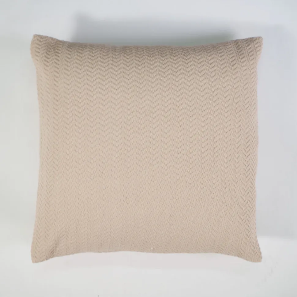 Funda de cojín jacquard 1979 beig