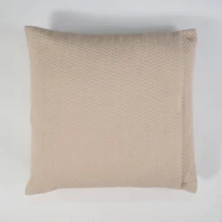 Funda de cojín jacquard 1979 beig