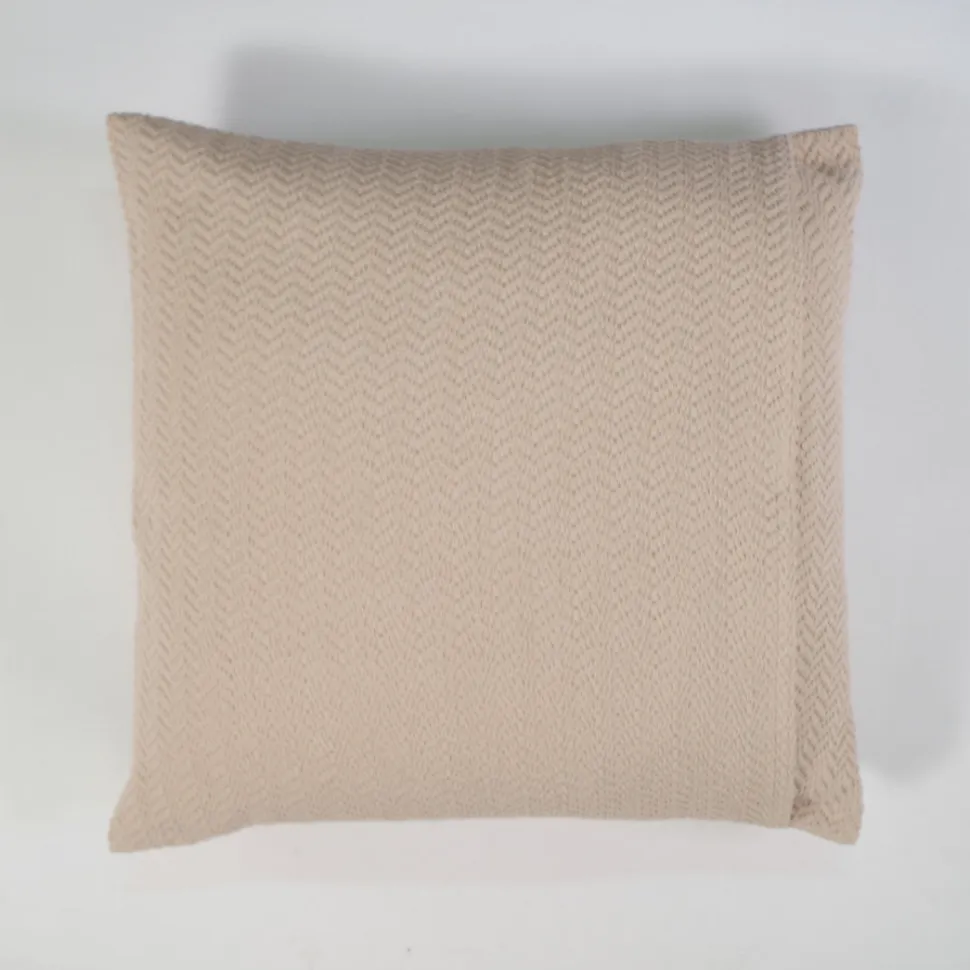 Funda de cojín jacquard 1979 beig