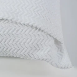 Funda de cojín jacquard 1979 blanco