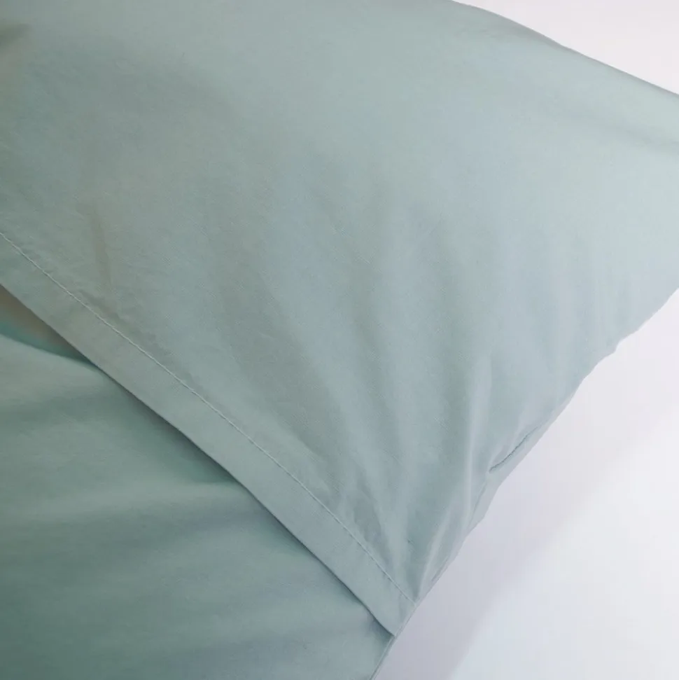 Funda de cojín popelín Jade 50x50 cm
