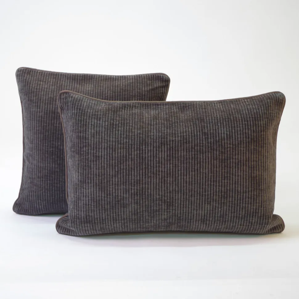Funda de cojín texturado 25008 gris 2