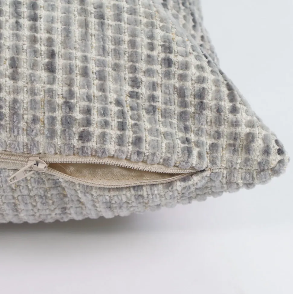 Funda de cojín texturado 25013 gris 16