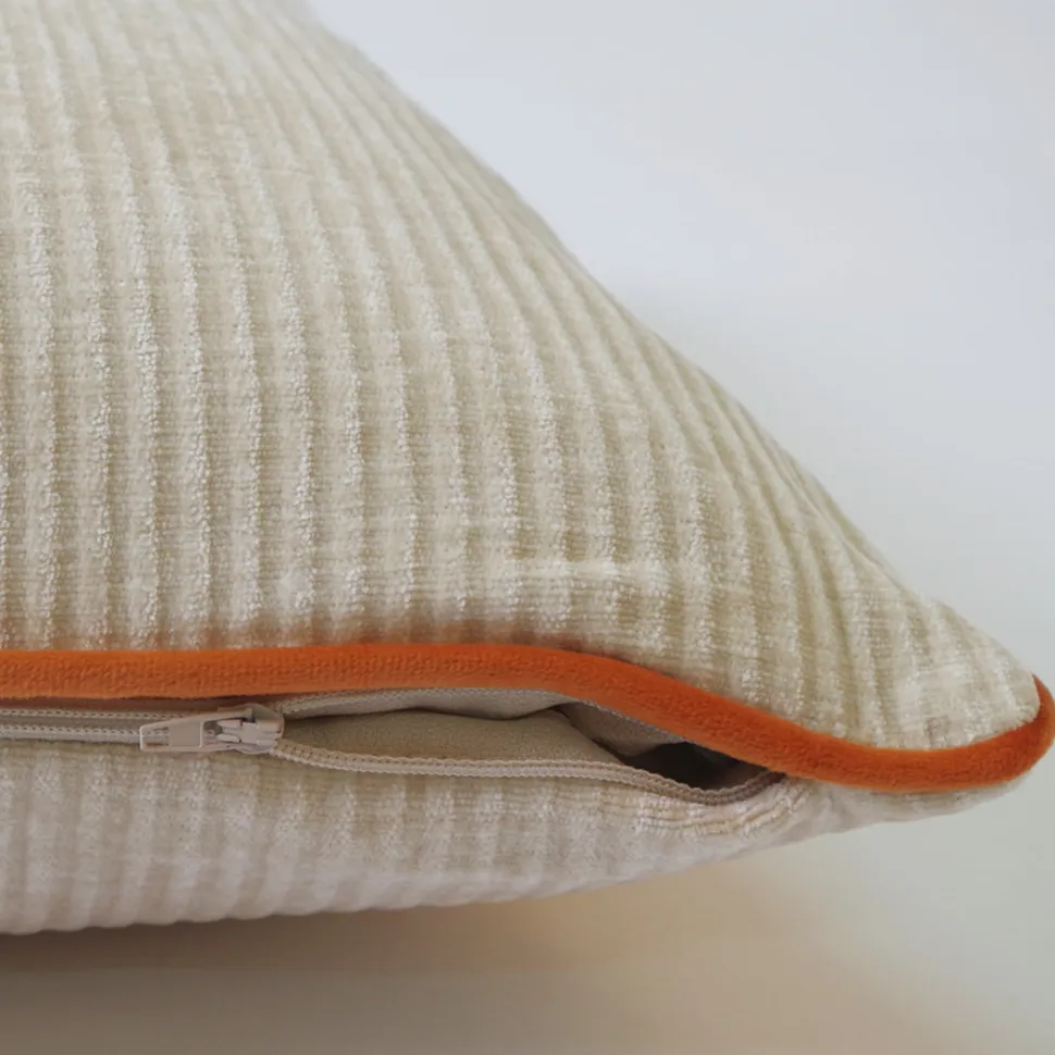 Funda de cojín texturado 25008 natural 18