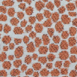 Funda de cojín texturado 801 topo naranja