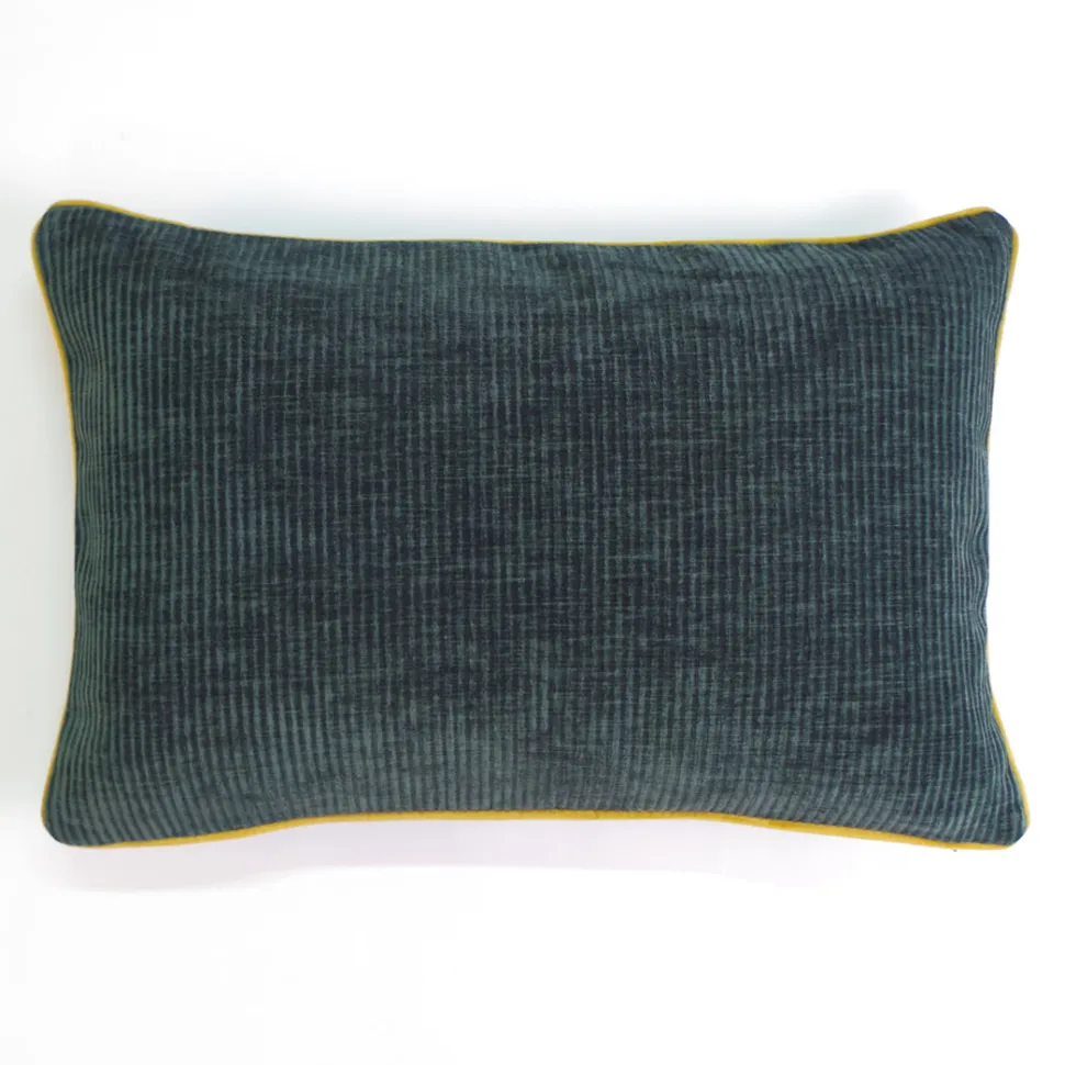 Funda de cojín texturado 25008 verde bosque 15