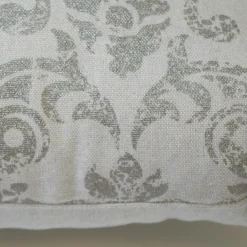 Funda de cojín 43x43 loneta estampada lurex