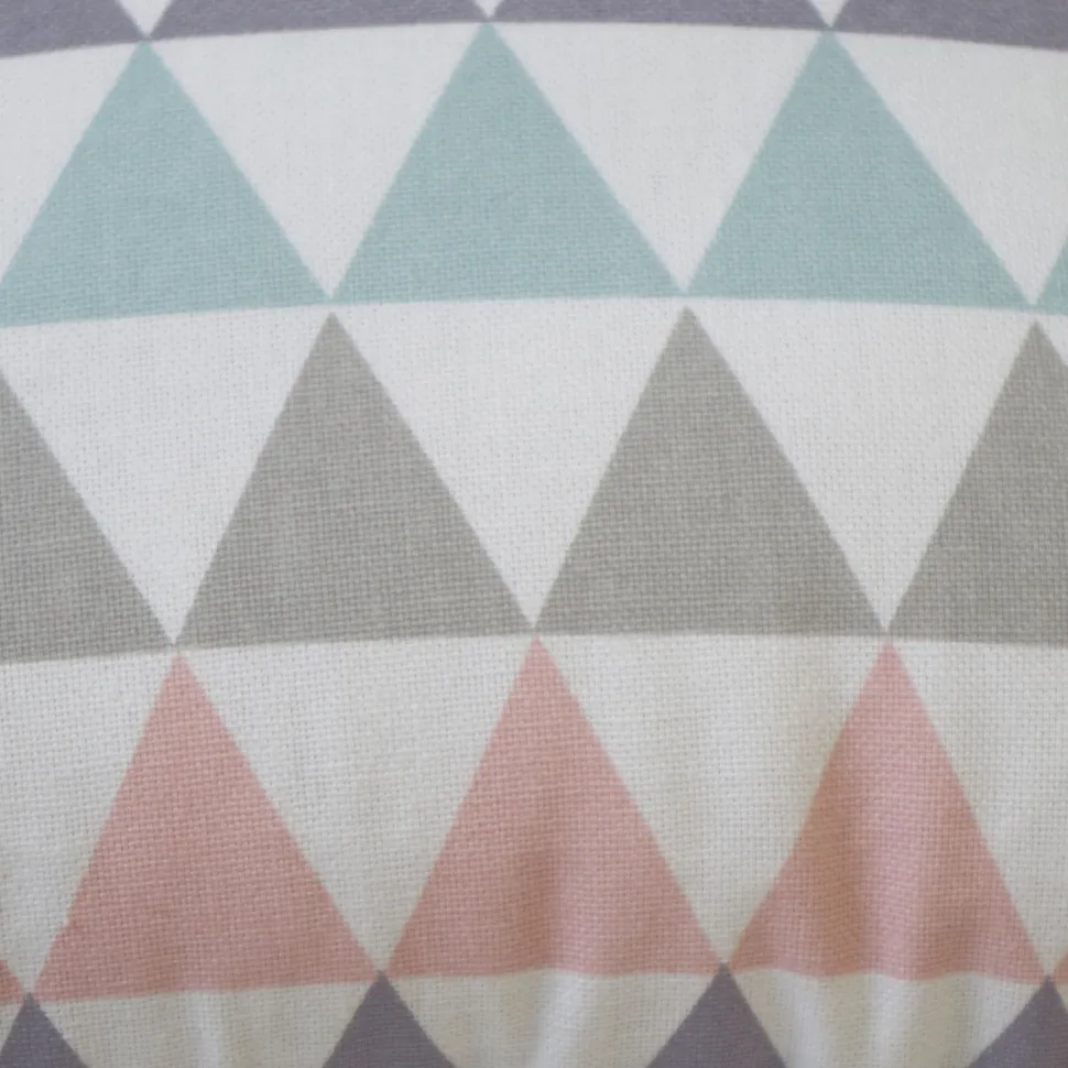 Funda de cojín 43x43 loneta estampada nordic
