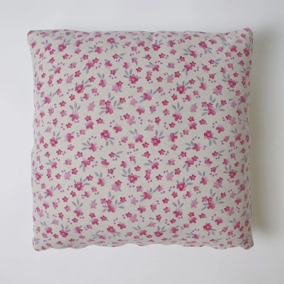 Funda de cojín 43x43 loneta estampada fantasía