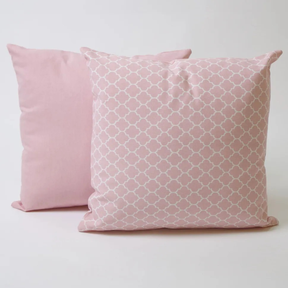 Funda de cojín 43x43 loneta estampada fez