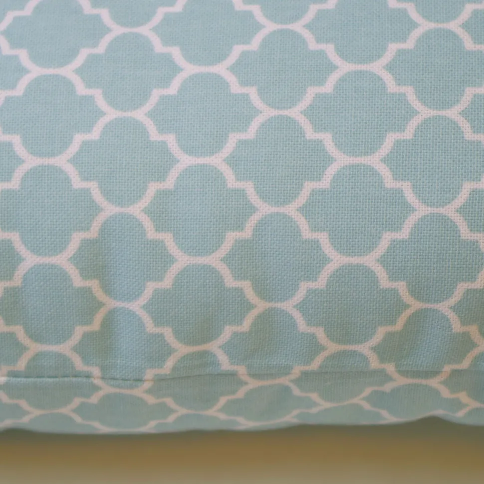 Funda de cojín 43x43 loneta estampada fez