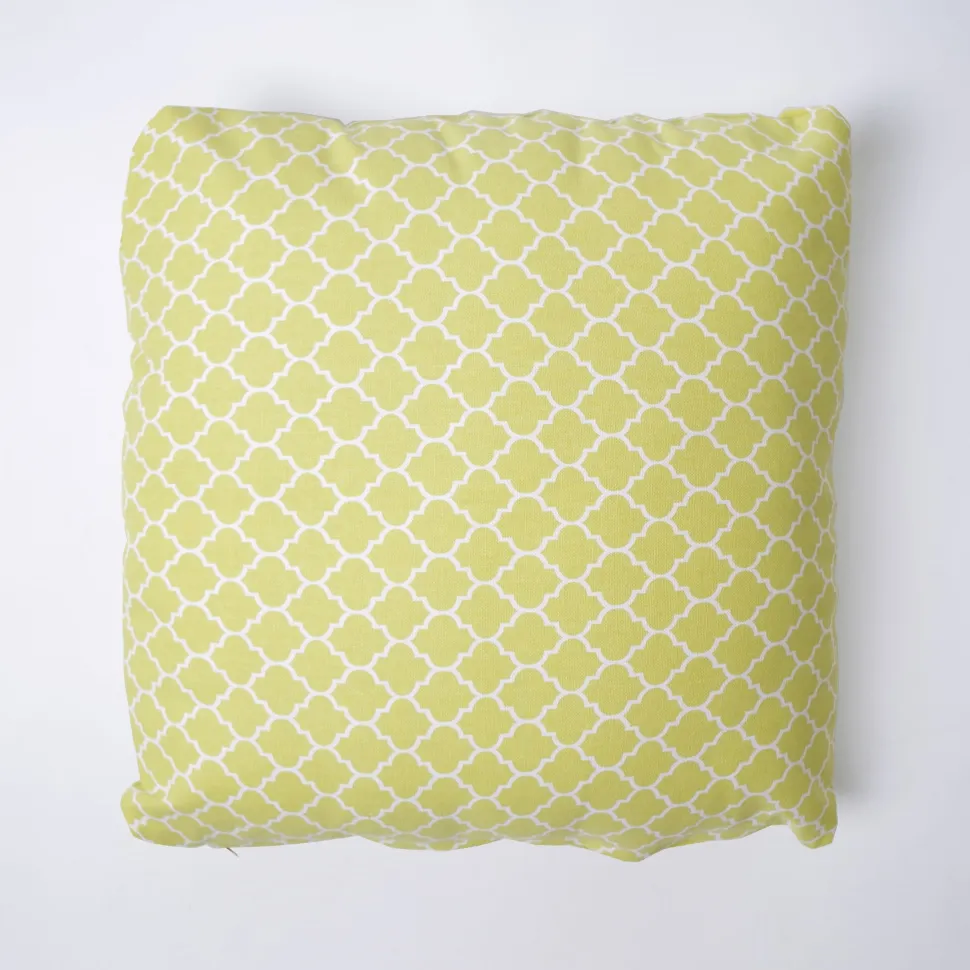 Funda de cojín 43x43 loneta estampada fez