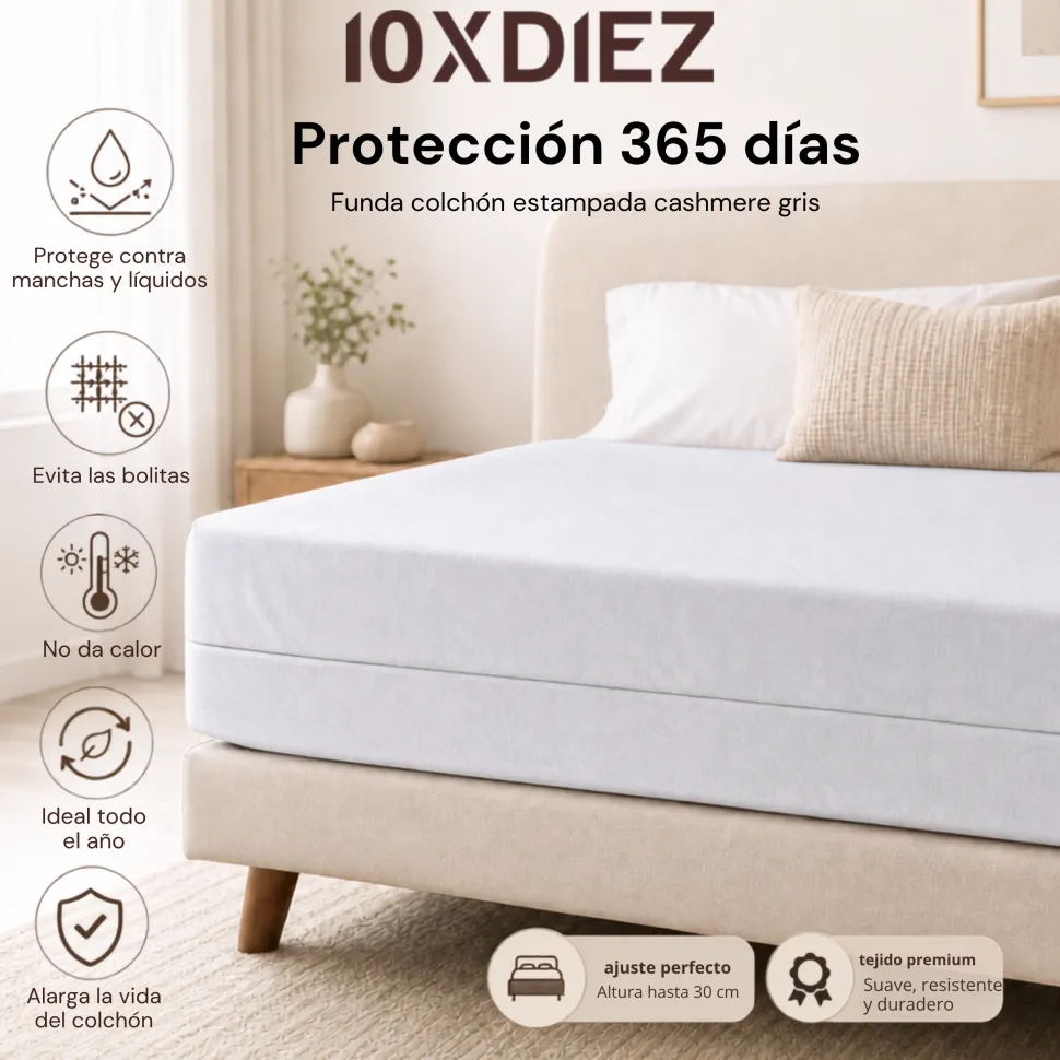 Funda de colchón 150 deniers