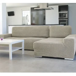 Funda de sofá chaise longue b/corto glamour