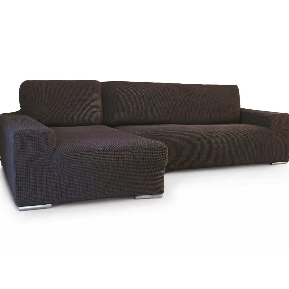 Funda de sofá chaise longue b/corto glamour