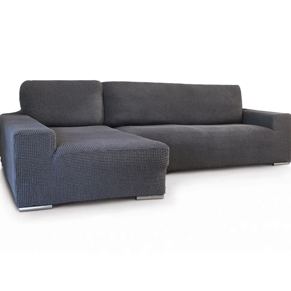 Funda de sofá chaise longue b/corto glamour