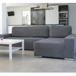 Funda de sofá chaise longue b/largo glamour