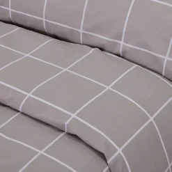 Funda nórdica algodón ona beige