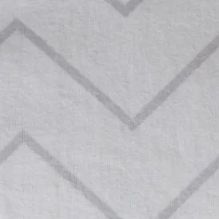 Funda nórdica franela zig zag gris