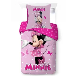 Funda nórdica Minnie lazos 2p