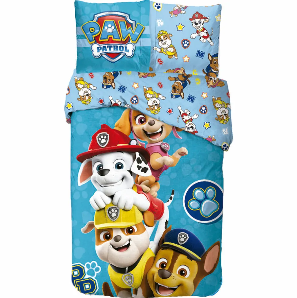 Funda nórdica patrulla canina azul 2p