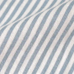 Funda nórdica punto algodón oxford azul