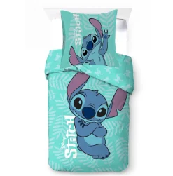 Funda nórdica Stitch aguamarina 2p