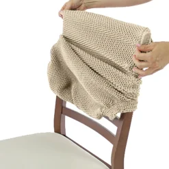 Funda silla con respaldo glamour
