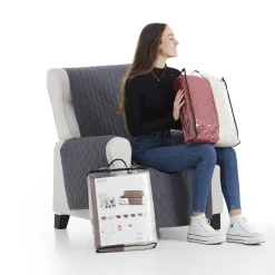 Funda sofa acolchada 1 plaza