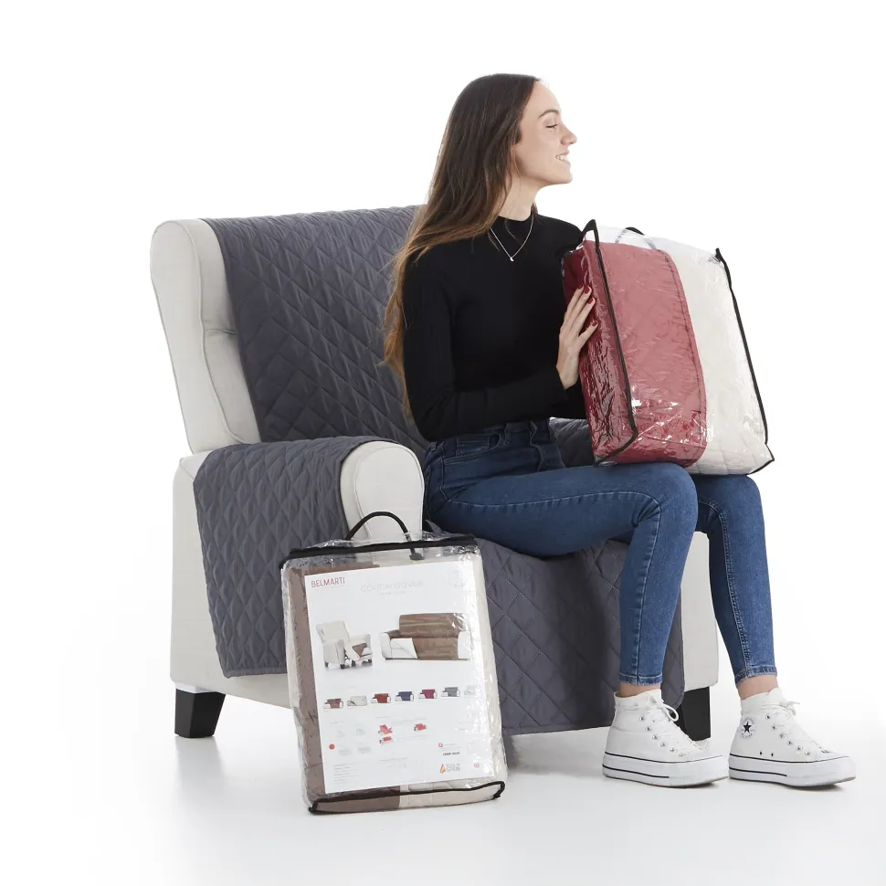 Funda sofa acolchada 1 plaza