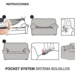 Funda sofa 1 plaza soraya