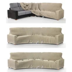 Funda sofa rinconera glamour