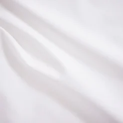 Juego de sábanas algodón percal 200 hilos blanco con vivo